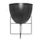 8&#x22; Black Metal Planter with Stand by Ashland&#xAE;